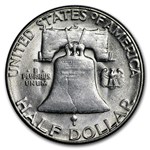 1953-S Franklin Half Dollar AU