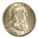 1953-S Franklin Half Dollar MS-65 PCGS