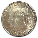 1953-S Franklin Half Dollar MS-66 NGC