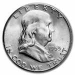 1953-S Franklin Half Dollar MS-66 PCGS