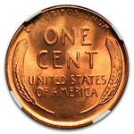 1953-S Lincoln Cent MS-67 NGC (Red)