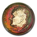 1953-S Roosevelt Dime MS-68* NGC (Toned)