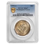 1953-S Washington-Carver Half Dollar MS-67 PCGS