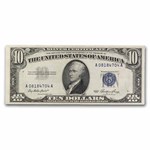 1953 thru 1953-B $10 Silver Certificates AU