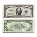 1953 thru 1953-B $10 Silver Certificates AU