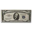 1953 thru 1953-B $10 Silver Certificates XF