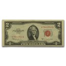 1953 thru 1953-C $2.00 U.S. Notes Red Seal AU