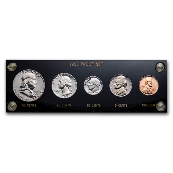 1953 U.S. Proof Set (Hard Plastic Holder) 1953 U.S. Proof Set (Hard Plastic Holder)