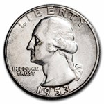 1953 Washington Quarter AU