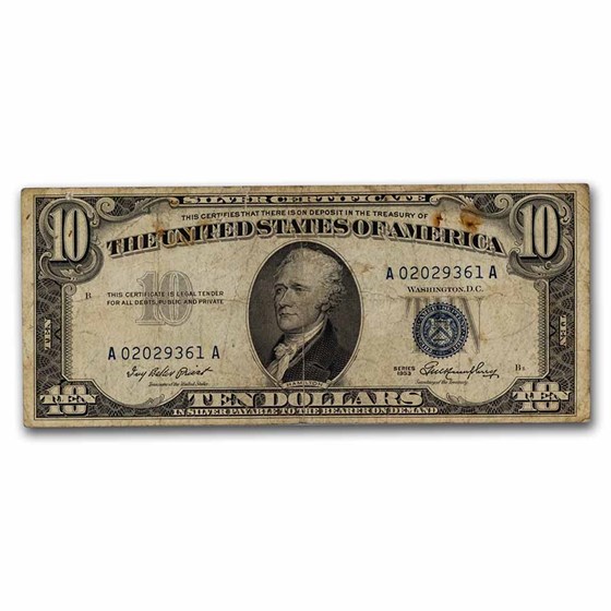 1953s $10 Silver Certificate Cull (Districts of our Choice) 1953s $10 Silver Certificate Cull (Districts of our Choice)