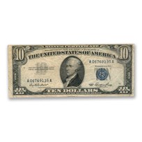 1953s $10 Silver Certificate Fine/VF