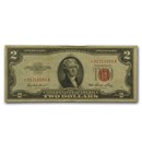 1953's* $2.00 U.S. Notes Red Seal VG/VF (Star Note)