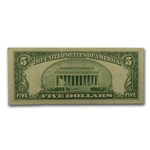 1953's $5.00 Silver Certificate XF