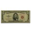 1953s $5.00 U.S. Note Red Seal VG/VF