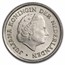 1954-1970 Netherlands Antilles Silver 1/10 Gulden AU/BU