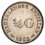 1954-1970 Netherlands Antilles Silver 1/4 Gulden AU/BU