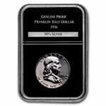 1954-63 Franklin Half Dollar Short Set Proof (Wooden Display Box)