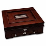 1954-63 Franklin Half Dollar Short Set Proof (Wooden Display Box)
