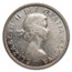 1954 Canada Silver Dollar Elizabeth II AU