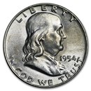 1954-D Franklin Half Dollar AU