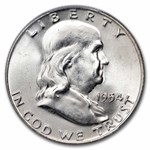 1954-D Franklin Half Dollar MS-64 PCGS