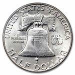 1954-D Franklin Half Dollar MS-64 PCGS