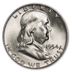 1954-D Franklin Half Dollar MS-64 1954-D Franklin Half Dollar MS-64