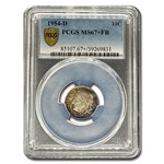 1954-D Roosevelt Dime MS-67+ PCGS (FB)