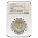 1954-D Washington Carver Half Dollar Commem MS-67+ NGC
