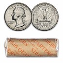 1954-D Washington Quarter 40-Coin Roll Avg Circ