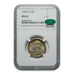 1954-D Washington Quarter MS-67 NGC CAC