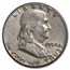 1954 Franklin Half Dollar 20-Coin Roll Avg Circ