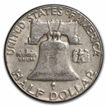 1954 Franklin Half Dollar 20-Coin Roll Avg Circ