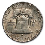 1954 Franklin Half Dollar AU