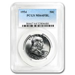 1954 Franklin Half Dollar MS-64 PCGS (FBL)