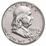 1954 Franklin Half Dollar PF-66 NGC