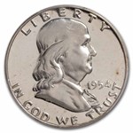 1954 Franklin Half Dollar PR-65 Cameo PCGS