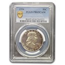 1954 Franklin Half Dollar PR-65 Cameo PCGS