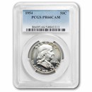 1954 Franklin Half Dollar PR-66 Cameo PCGS