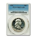 1954 Franklin Half Dollar PR-67 Cameo PCGS