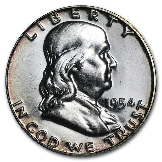 1954 Franklin Half Dollar Proof 1954 Franklin Half Dollar Proof