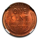 1954 Lincoln Cent MS-67 NGC (Red)