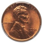 1954 Lincoln Cent MS-67 PCGS (Red)