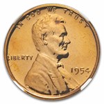 1954 Lincoln Cent PF-68 NGC (Red)