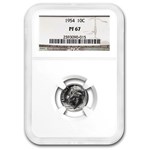 1954 Roosevelt Dime PF-67 NGC
