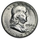 1954-S Franklin Half Dollar AU