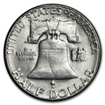 1954-S Franklin Half Dollar AU