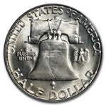 1954-S Franklin Half Dollar MS-64 PCGS