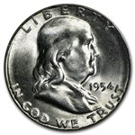 1954-S Franklin Half Dollar MS-65 NGC