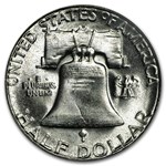 1954-S Franklin Half Dollar MS-65 NGC